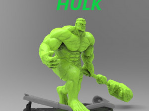 hulk Modelo de Impressão 3D