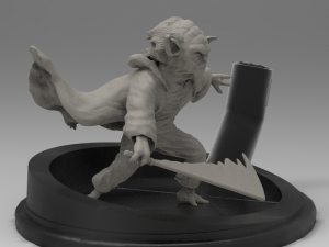 joda starwars Model Cetak 3D