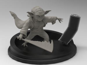 joda starwars Model Cetak 3D