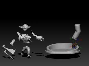 joda starwars Model Cetak 3D