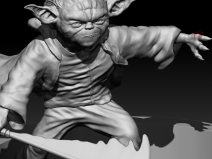 joda starwars Model Cetak 3D
