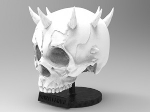 darth maul skull first version 3D Print Model