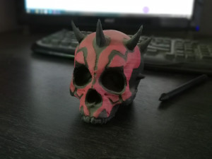 darth maul skull first version 3D Print Model