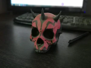 darth maul skull first version 3D Print Model