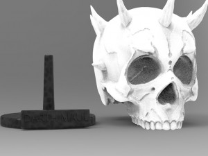 darth maul skull first version 3D Print Model
