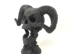 demon skull 3D 打印模型