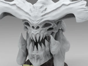 cyberdemon skull 3D Print Model