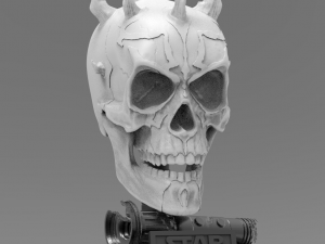 darth maul skull 3D Druckmodell