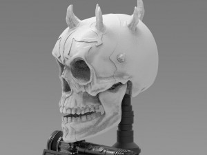 darth maul skull 3D Druckmodell