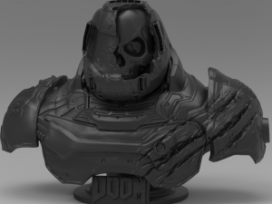 doom slayer 3D Baskı Modeli