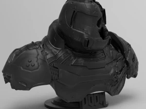 doom slayer 3D Print Model