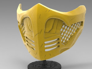 scorpion mask covid19 3D Print Model
