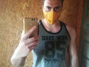 scorpion mask covid19 Model Cetak 3D