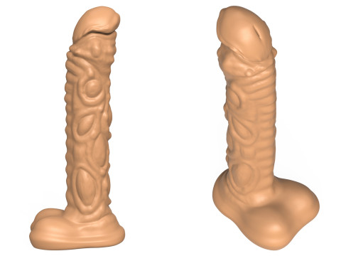 3D Print Ready Fantasy Adult Penis Toy 03 3D Model