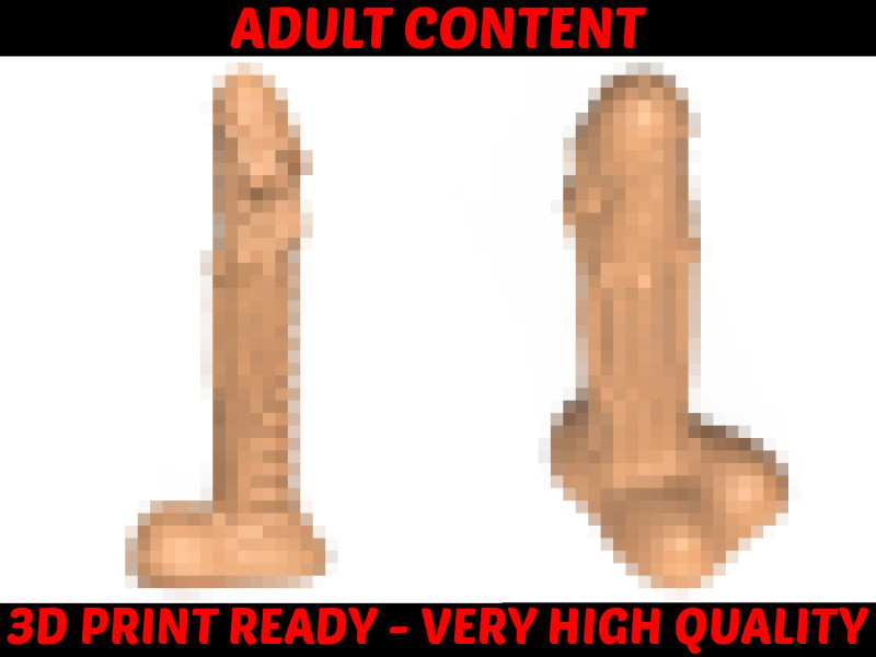 3D Print Ready Fantasy Penis Toy 01 Model do druku 3D .c4d .max .obj .3ds .fbx .stl .blend