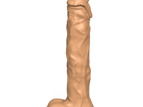 3D Print Ready Fantasy Penis Toy 02 Model Cetak 3D