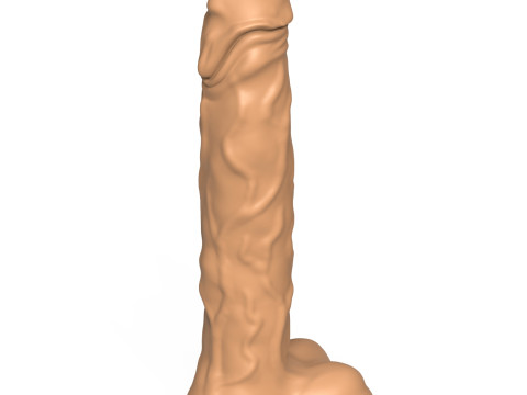 3D Print Ready Fantasy Penis Toy 02 Model Cetak 3D