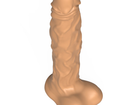 3D Print Ready Fantasy Penis Toy 02 Model Cetak 3D