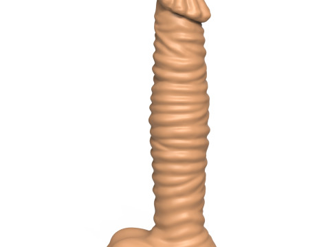 3D Print Ready Fantasy Penis Toy 04 3D-Druckmodell