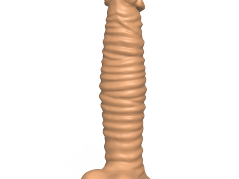 3D Print Ready Fantasy Penis Toy 04 3D-Druckmodell