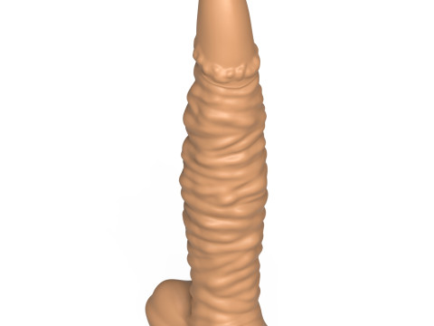 3D Print Ready Fantasy Penis Toy 05 Modelo de Impressão 3D