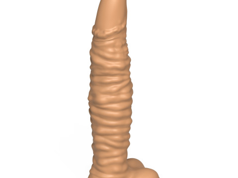 3D Print Ready Fantasy Penis Toy 05 Modelo de Impressão 3D