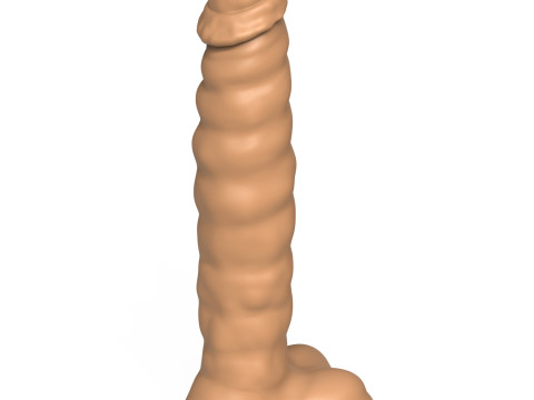 3D Print Ready Fantasy Penis Toy 06 Modelo de impresión 3D