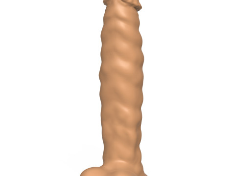 3D Print Ready Fantasy Penis Toy 06 Modelo de impresión 3D