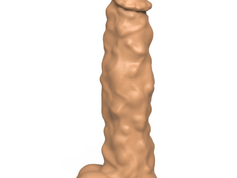 3D Print Ready Fantasy Penis Toy 07 Modèles 3D en vedette