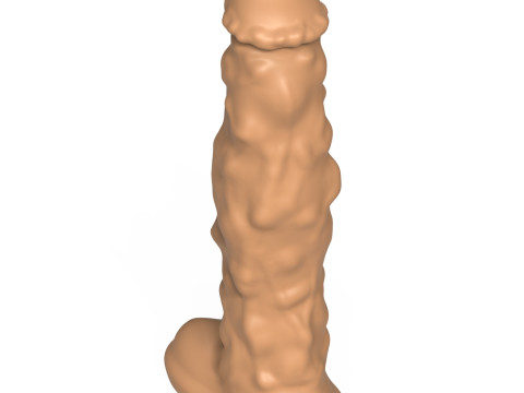 3D Print Ready Fantasy Penis Toy 07 Modèles 3D en vedette