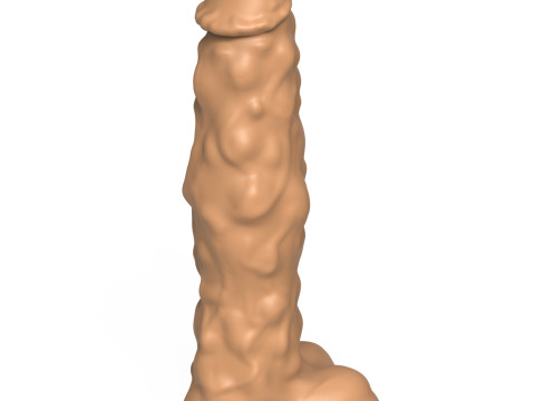 3D Print Ready Fantasy Penis Toy 07 Modèles 3D en vedette
