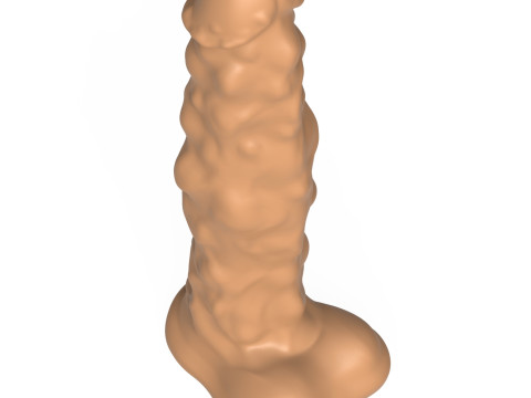 3D Print Ready Fantasy Penis Toy 07 Modèles 3D en vedette