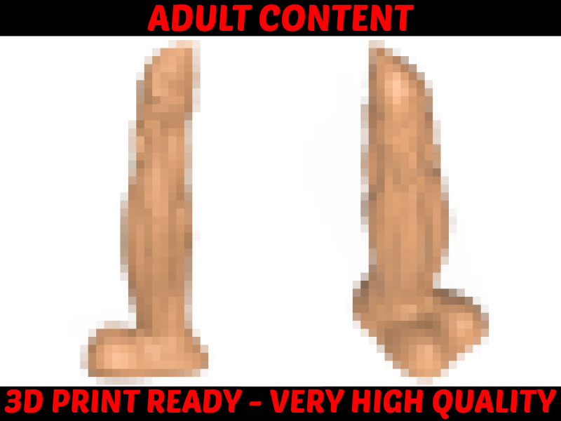 3D Print Ready Fantasy Penis Toy 08 Modelo de Impressão 3D .c4d .max .obj .3ds .fbx .stl .blend
