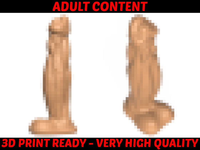 3D Print Ready Fantasy Penis Toy 09 3D 프린트 모델 .c4d .max .obj .3ds .fbx .stl .blend 