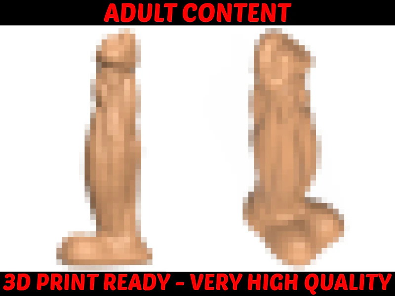 3D プリント対応ファンタジーペニスおもちゃ 09 3Dプリントモデル .c4d .max .obj .3ds .fbx .stl .blend 