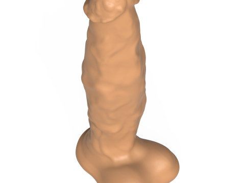 3D Print Ready Fantasy Penis Toy 10 3D प्रिंट मॉडल