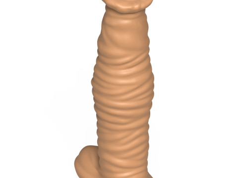 3D Print Ready Fantasy Penis Toy 11 3D Принт Модель