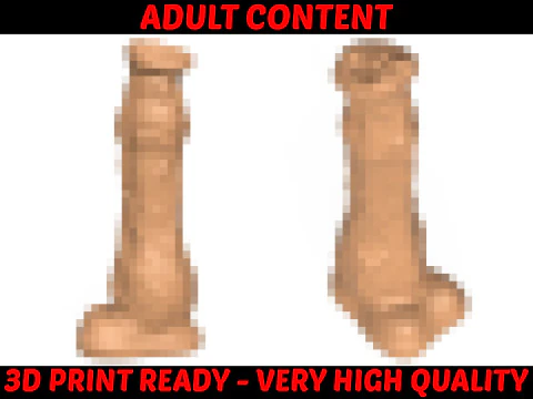 Gotowa do druku 3D zabawka-penis fantasy 13 Model do druku 3D