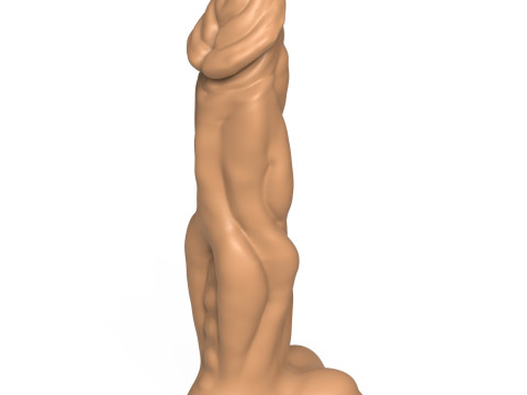 3D Print Ready Fantasy Penis Toy 16 3D Druckmodell