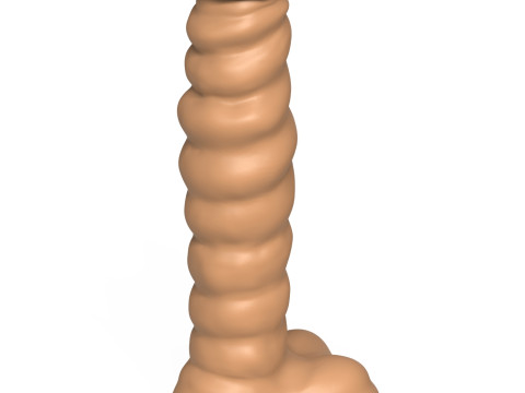 3D Print Ready Fantasy Penis Toy 17 3Dプリントモデル