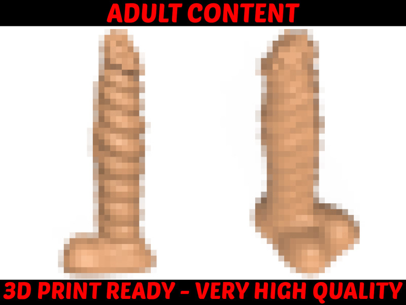 3D Print Ready Fantasy Penis Toy 18 3D Принт Модель .c4d .max .obj .3ds .fbx .stl .blend