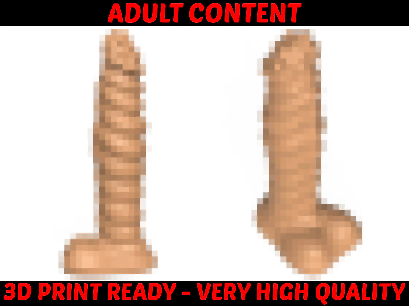 3D Print Ready Fantasy Penis Toy 18 3D Print Model in Anatomy 578603
