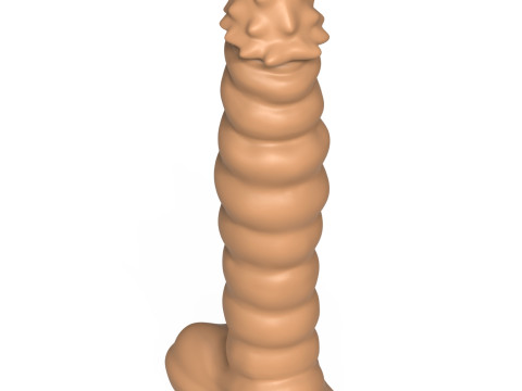 3D Print Ready Fantasy Penis Toy 18 3D Принт Модель