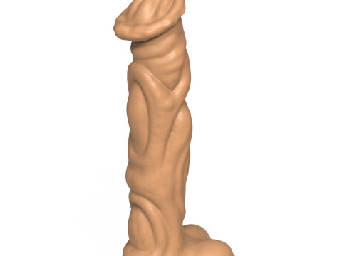 3D Print Ready Fantasy Penis Toy 19 Model do druku 3D