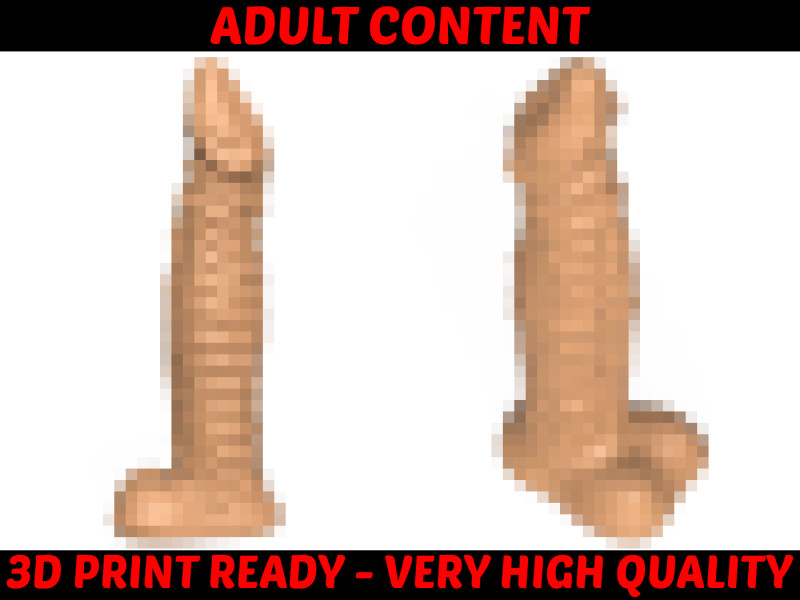 3D Print Ready Fantasy Penis Toy 20 3Dプリントモデル .c4d .max .obj .3ds .fbx .stl .blend 