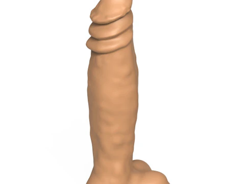 3D プリント対応ファンタジー ペニス おもちゃ 21 3Dプリントモデル