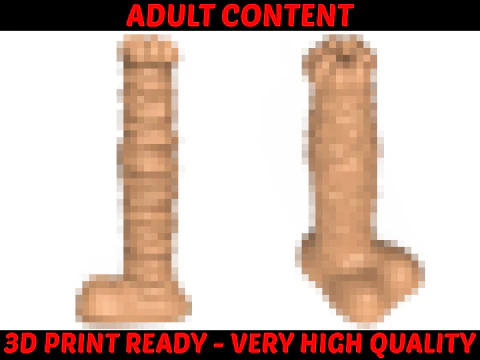 Mainan Penis Fantasi Siap Cetak 3D 23 Model Cetak 3D
