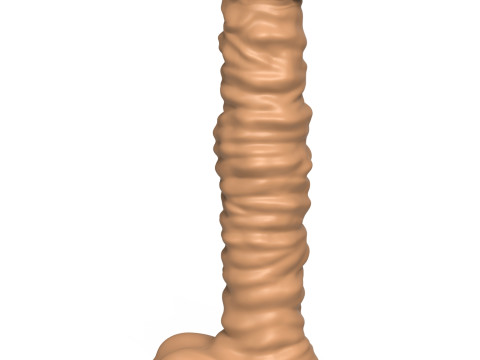 3D Print Ready Fantasy Penis Toy 23 3D Baskı Modeli