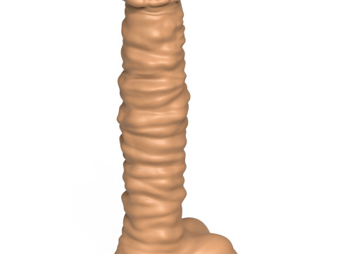 3D Print Ready Fantasy Penis Toy 23 3D Baskı Modeli