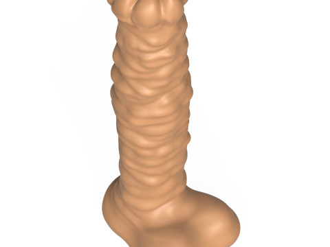 3D Print Ready Fantasy Penis Toy 23 3D Baskı Modeli